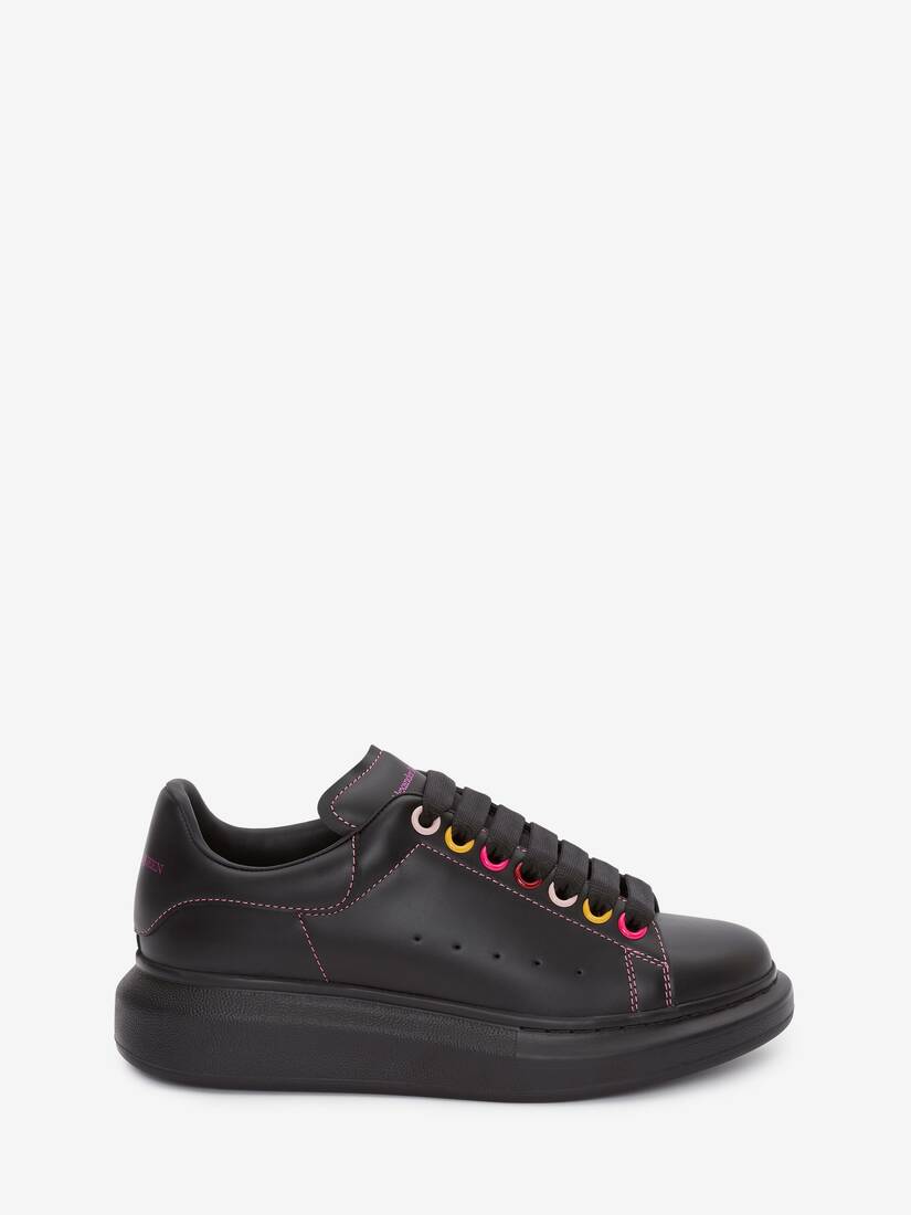 Zapatillas Alexander McQueen Oversized Mujer - Negros/Multicolor - Mexico 240-IQHSKB